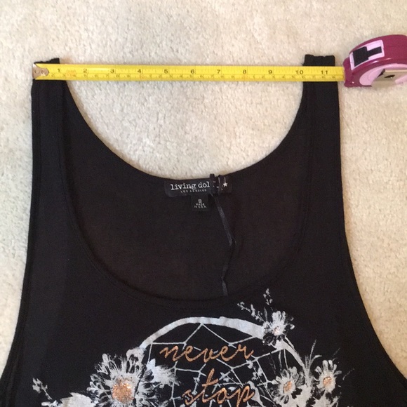 Living Doll Fringe Hem Tank - Picture 6 of 8